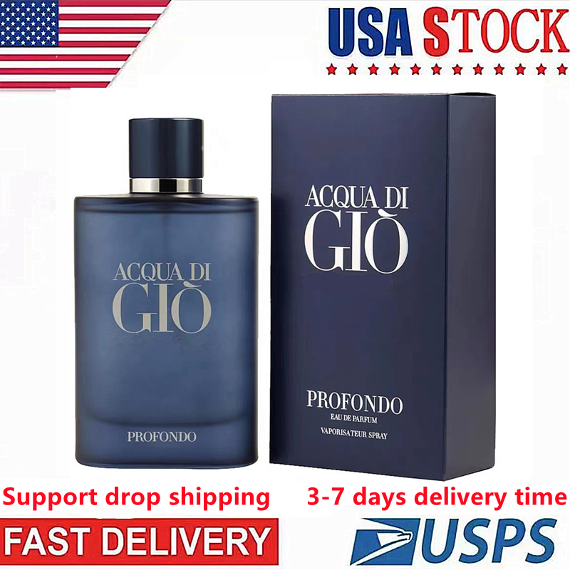 Acqua Di Gio Profondo Men's Perfume - 100ml Long-Lasting Eau De Parfum Body Spray